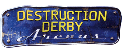 Destruction Derby Arenas title screen for Playstation 2